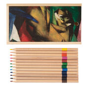 Franz Marc Tiger colouring pencil set